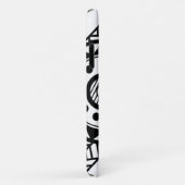 Maori-ontwerp Case-Mate iPhone Case (Achterkant/rechts)