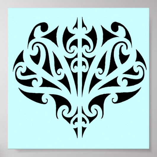 Maori-ontwerp Poster (Voorkant)