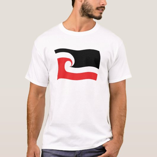 Maori People Flag Shirt (Voorkant)