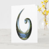 Maori Poisson Hook - Carte Chrome (Fleur jaune)