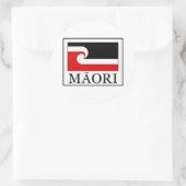 Maori Ronde Sticker (Tas)