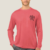 Maori-schildpad Tri-Blend Shirt (Voorkant volledig)
