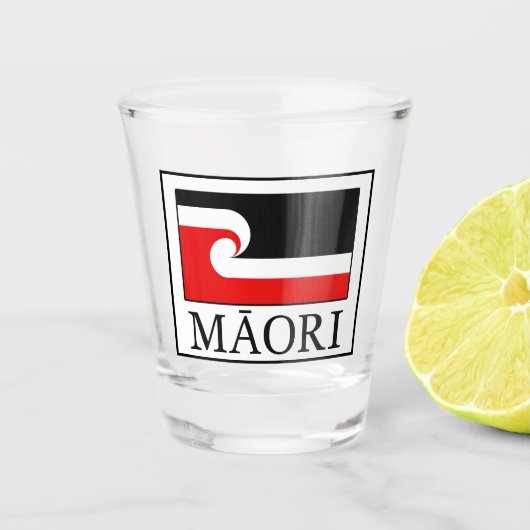 Maori Shot Glas (Voorkant)