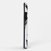 Maori silverfern tattoo patroon met ijzerbladeren Case-Mate iPhone case (Achterkant/rechts)