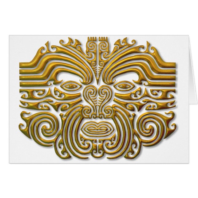 Maori Tattoo - Gold (Voorkant Horizontaal)