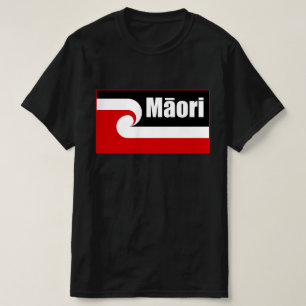 Maori vlag, Tino Rangatiratanga vlag, Maori T-shirt