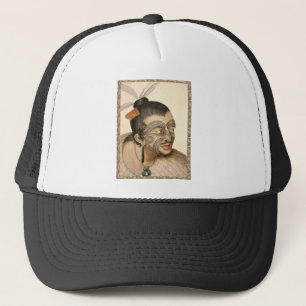 Maori Warrior ongeveer 1784 Trucker Pet