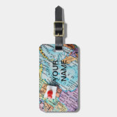 Map Bagagelabel (Voorkant verticaal)