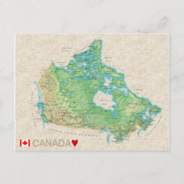 MAP BRIEFKAARTEN Canada