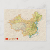 MAP BRIEFKAARTEN & China (Voorkant)