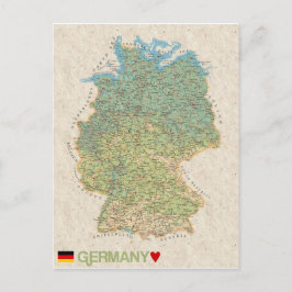 MAP BRIEFKAARTEN & Duitsland
