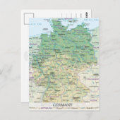 MAP BRIEFKAARTEN & Duitsland 2 (Voorkant / Achterkant)