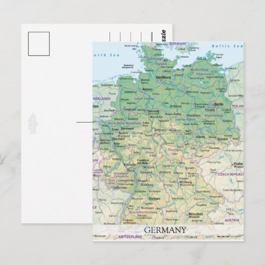 MAP BRIEFKAARTEN & Duitsland 2 (Voorkant / Achterkant)