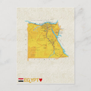 MAP BRIEFKAARTEN & Egypte
