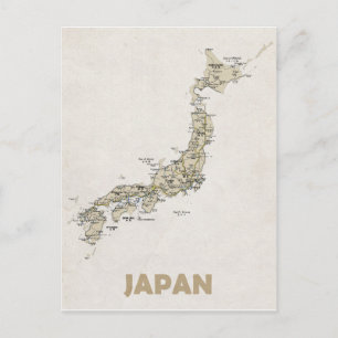 MAP BRIEFKAARTEN & Japan
