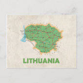 MAP BRIEFKAARTEN & Litouwen (Voorkant)