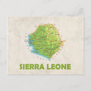 MAP BRIEFKAARTEN & Sierra Leone
