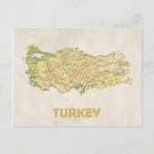 MAP BRIEFKAARTEN & Turkije (Voorkant)