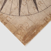 Map Compass tissuepapier (Detail)