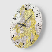 MAP: ENGLAND & WALES GROTE KLOK (Hoek)