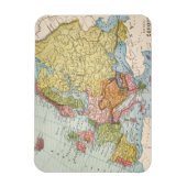 MAP: EUROPA, 1885 MAGNEET (Verticaal)