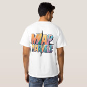Map Marvels" est un t-shirt design (Dos entier)