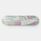 Map New York City Central Park Skateboard (Horizontaal)