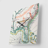 Map: North America, 1742 Vierkante Klok (Hoek)