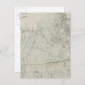 Map of Long Branch, NJ Briefkaart (Voorkant / Achterkant)