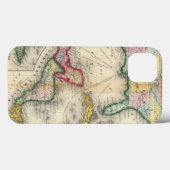 Map Of Mexico, Central America Case-Mate iPhone Case (Achterkant (horizontaal))