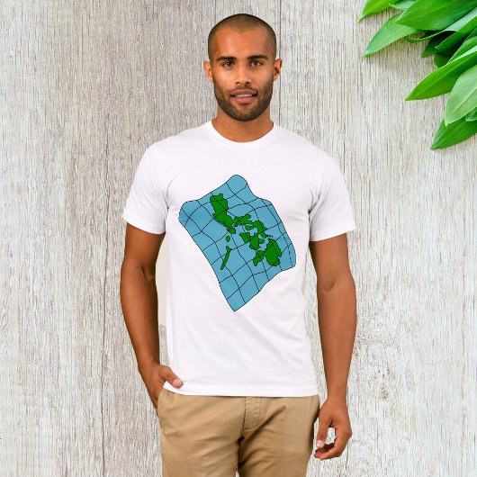 Map Of Philippines Mens T-Shirt