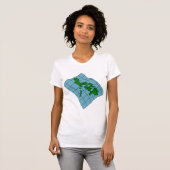 Map Of Philippines Womens T-Shirt (Devant entier)