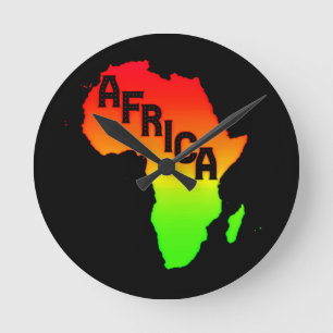 Map of the Africa Ronde Klok