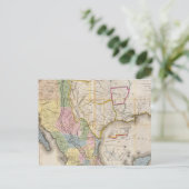 Mapa de los Estados Unidos de Mejico Briefkaart (Staand voorkant)