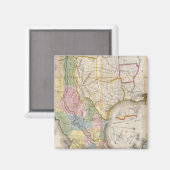 Mapa de los Estados Unidos de Mejico Magneet (Voorkant / Achterkant)