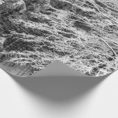 Mapelboom in sneeuw cadeaupapier (Hoek)