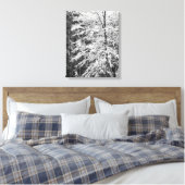 Mapelboom in sneeuw canvas afdruk (Insitu (Slaapkamer))