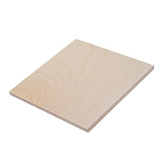 Mapelhouttextuur Tegeltje (Zijkant)