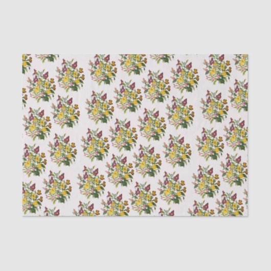 Mapenbloemen Tissuepapier (Voorkant)