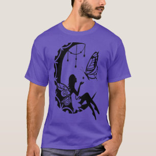 Mapende en magische motorvlinder t-shirt
