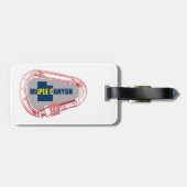 Maple Canyon-klimmer Carabiner Bagagelabel (Achterkant horizontaal)