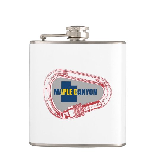 Maple Canyon-klimmer Carabiner Heupfles (Voorkant)