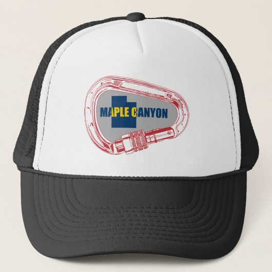 Maple Canyon-klimmer Carabiner Trucker Pet (Voorkant)
