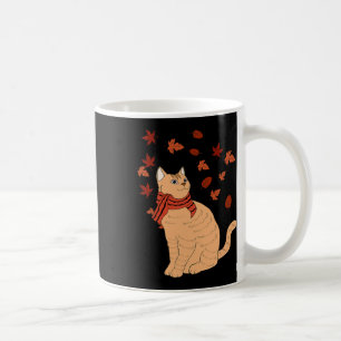 Maple Cat Leaf Herfst Hallo Koffiemok