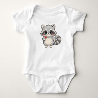 Maple de Wasbeer Baby Body — Cute Woodland An Romper