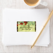 Maple en Magnolia Blossom Etiket (Insitu)