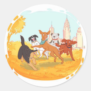 Maple en vrienden stickers