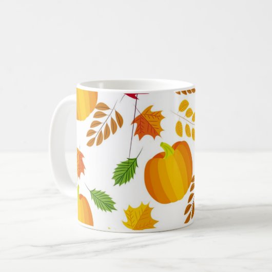 Maple feuille Fall mug (Devant gauche)