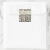 Maple Grove Vierkante Sticker (Tas)