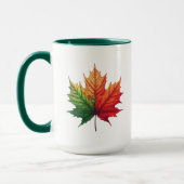 Maple Herfst Leaf Large Combo Mok (Links)